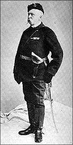 Major General Frederick Middleton, Dumont's foe at the Battle of Batoche.
