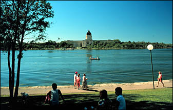 Wascana Lake.