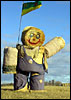 straw farmer near Perdue on Highway 14